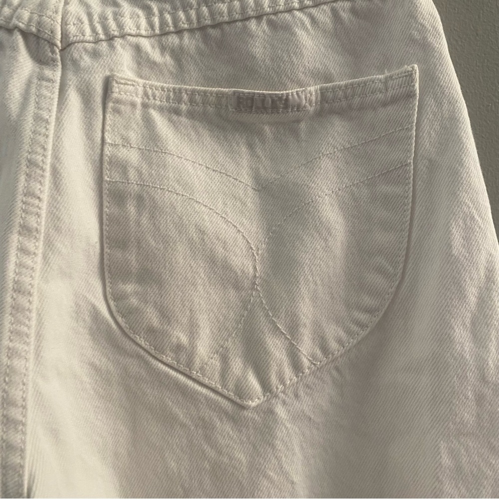 Old Mate White High Rise Wide-Leg Jeans ROLLA - Picture 7 of 8